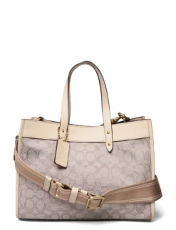 Coach Signature Jacquard Field Tote 30 STONE IVORY -Bags Popular Store oac3282 cstoneivory 1