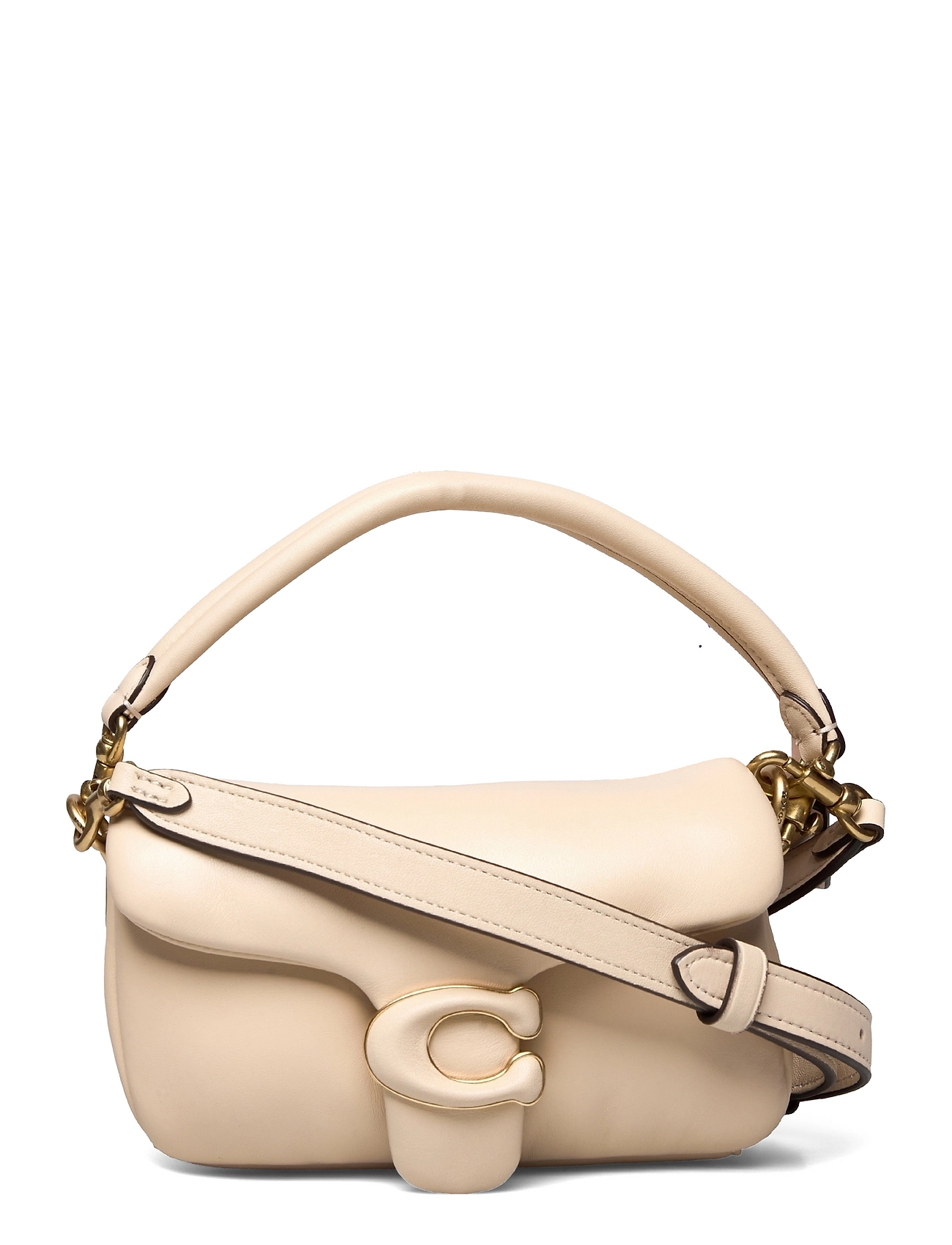 Coach Leather Covered C Closure Pillow Tabby Shoulder Bag 18 IVORY 2 Coach Leather Covered C Closure Pillow Tabby Shoulder Bag 18 IVORY - Image 2