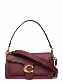 Coach Polished Pebble Leather Tabby Shoulder Bag 26 RED 11 Coach Polished Pebble Leather Tabby Shoulder Bag 26 RED -Bags Popular Store oac73995 cred 1