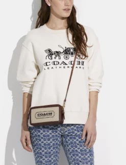 Coach Canvas Kira Crossbody DARK NATURAL MULTI