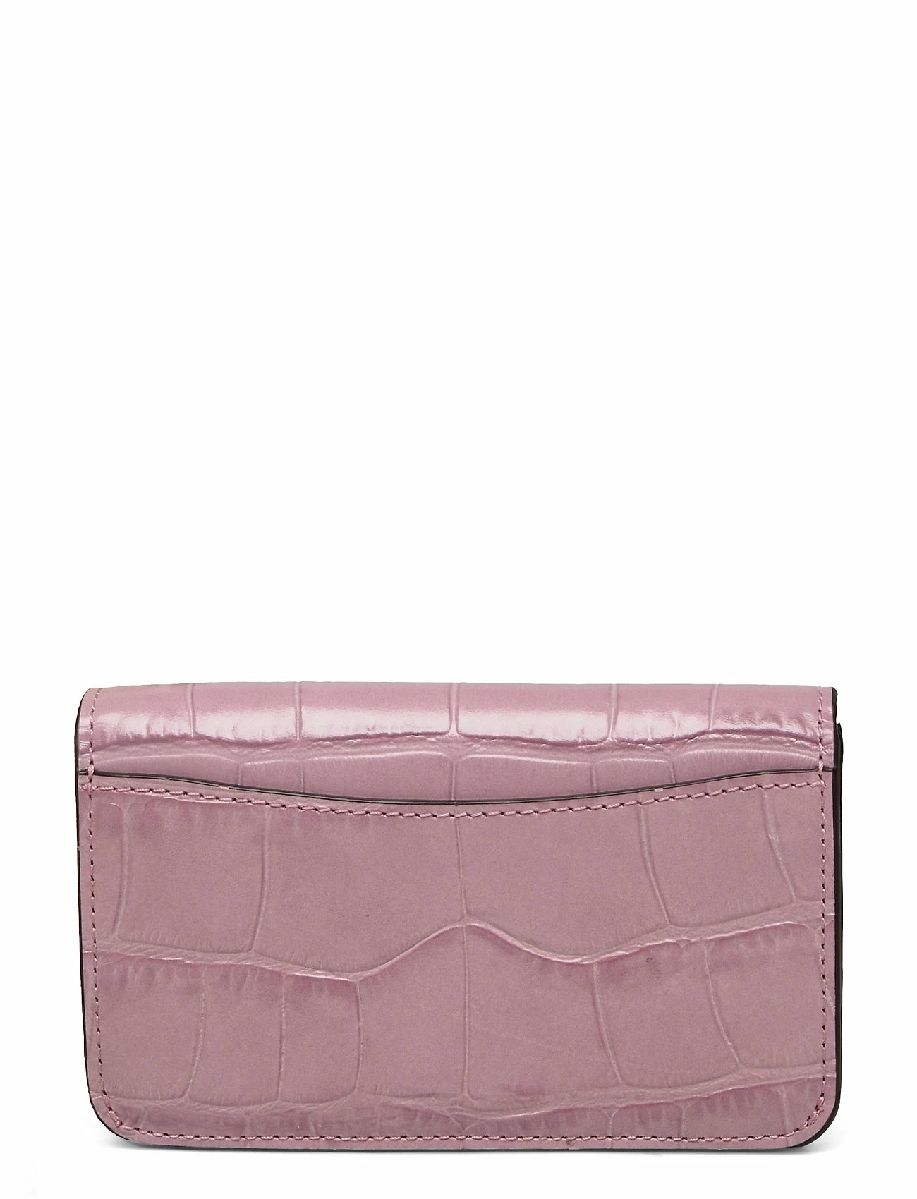 Coach Embossed Croc Slim Card Case ICE PURPLE 2 Coach Embossed Croc Slim Card Case ICE PURPLE - Image 2
