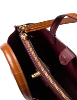 Coach Embossed Croc Willow Tote 24 GINGER -Bags Popular Store oac8632 cginger 6