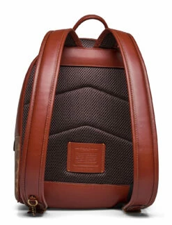 Coach Coated Canvas Signature Charter Backpack 24 TAN RUST -Bags Popular Store oac8847 ctanrust 1