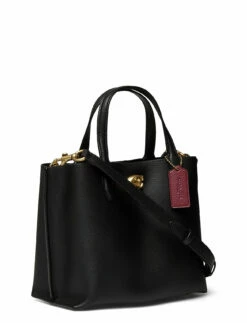 Coach Polished Pebble Leather Willow Tote 24 BLACK 9 Coach Polished Pebble Leather Willow Tote 24 BLACK -Bags Popular Store oac8869 cblack 2