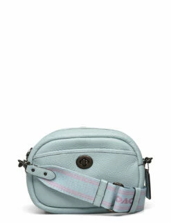 Coach Soft Pebble Leather Camera Bag AQUA -Bags Popular Store oac9992 caqua 1