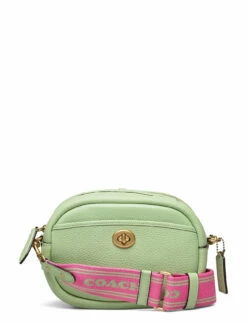Coach Soft Pebble Leather Camera Bag AQUA -Bags Popular Store oac9992 cpalepistachio 1
