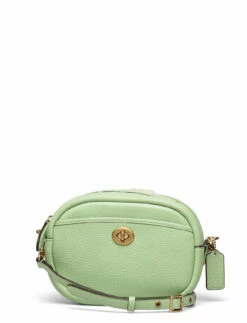 Coach Soft Pebble Leather Camera Bag AQUA -Bags Popular Store oac9992 cpalepistachio 3