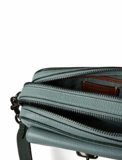 Coach Colorblock Leather Willow Camera Bag ORANGE -Bags Popular Store oacc0695 cblue 6