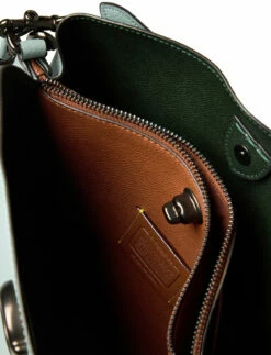 Coach WILLOW SHOULDER BAG Leather Womens Bags BLUE -Bags Popular Store oacc2590 cblue 6