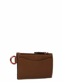 Coach ZIP CARD CASE BLACK -Bags Popular Store oacc6696 cbrown 2