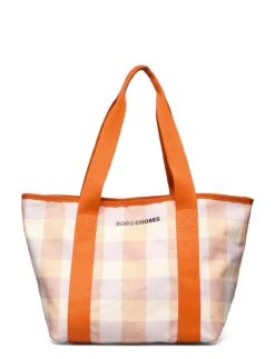 Bobo Choses Checked orange bag ORANGE