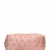 PIPOL'S BAZAAR Square Deco Vegan Suede Cosmetic PINK