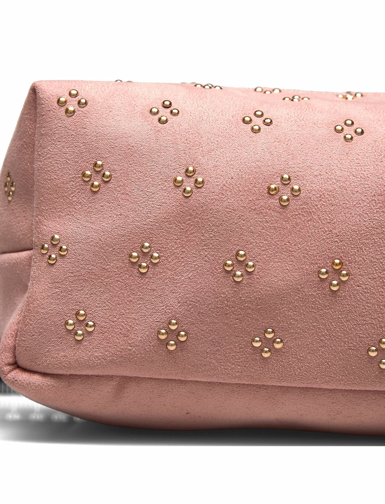 PIPOL'S BAZAAR Square Deco Vegan Suede Cosmetic PINK 4 PIPOL'S BAZAAR Square Deco Vegan Suede Cosmetic PINK - Image 4