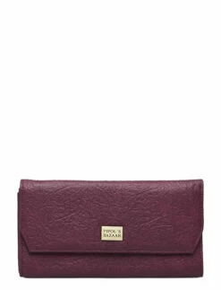 PIPOL'S BAZAAR Stile Foldable Wallet WINERED 9 PIPOL'S BAZAAR Stile Foldable Wallet WINERED -Bags Popular Store pbrwac20101 cwinered 1