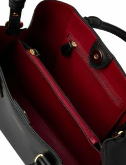 Lauren Ralph Lauren Mini Leather Marcy Satchel LAUREN TAN/MONARC -Bags Popular Store raf431775153 cblackcrimson v10291672wnv 6