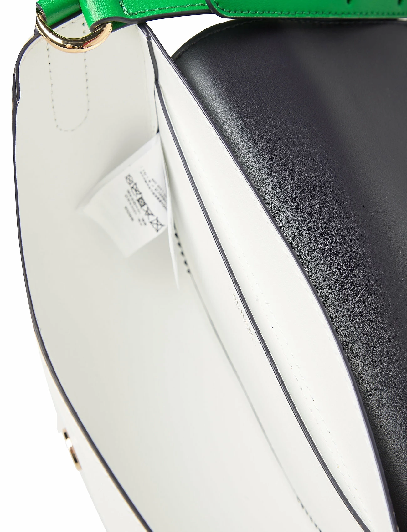 Lauren Ralph Lauren Leather Medium Crossbody LRN NVY/SNW WHI/A 15 Lauren Ralph Lauren Leather Medium Crossbody LRN NVY/SNW WHI/A - Image 15