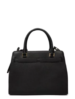 Lauren Ralph Lauren Pebbled Leather Medium Fenwick Satchel BUFF -Bags Popular Store raf431809891 cblack v10467782wah 1 1