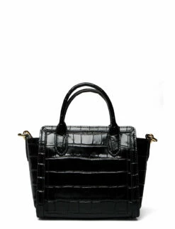 Lauren Ralph Lauren Embossed Leather Medium Tyler Tote DEEP SADDLE TAN -Bags Popular Store raf431832270 cblack v10536572wah 1