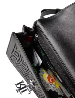 Lauren Ralph Lauren PERFORATED SMOOTH-MADISON 22-CXB-ME BLACK/LES JARDINS -Bags Popular Store raf431852162 cblacklesjardins v10391413osf 6