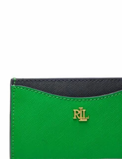 Lauren Ralph Lauren CROSSHATCH LEATHER-SLIM CARD CS-CCS LAUREN TAN -Bags Popular Store raf432802916 cantibesgreenlrn v10249693n5u 4