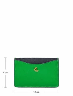 Lauren Ralph Lauren CROSSHATCH LEATHER-SLIM CARD CS-CCS LAUREN TAN -Bags Popular Store raf432802916 cantibesgreenlrn v10249693n5u 8