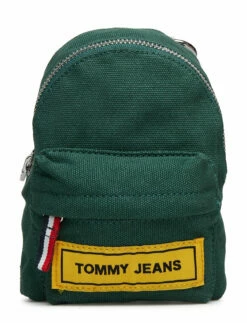 Tommy Hilfiger TJ LOGO TAPE HANGING HUNTER GREEN MIX