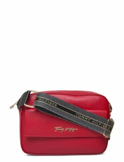 Tommy Hilfiger ICONIC TOMMY CAMERA BAG SIGN PRIMARY RED