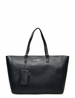 Tommy Hilfiger TOMMY JOY SATCHEL BAG DESERT SKY -Bags Popular Store tohaw0aw11181 cdesertsky vdw5 1