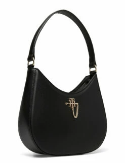 Tommy Hilfiger TH CHAIN SHOULDER BAG BLACK -Bags Popular Store tohaw0aw11341 cblack vbds 2