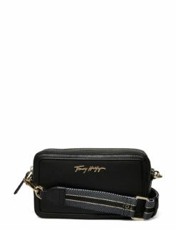 Tommy Hilfiger IM FASHION CAMERA BAG BLACK -Bags Popular Store tohaw0aw11735 cblack vbds 1